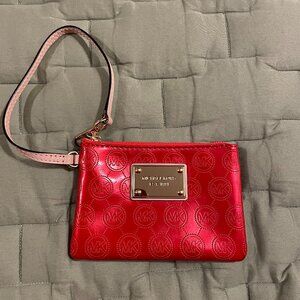 Michael Kors, Red Zipper Wristlet